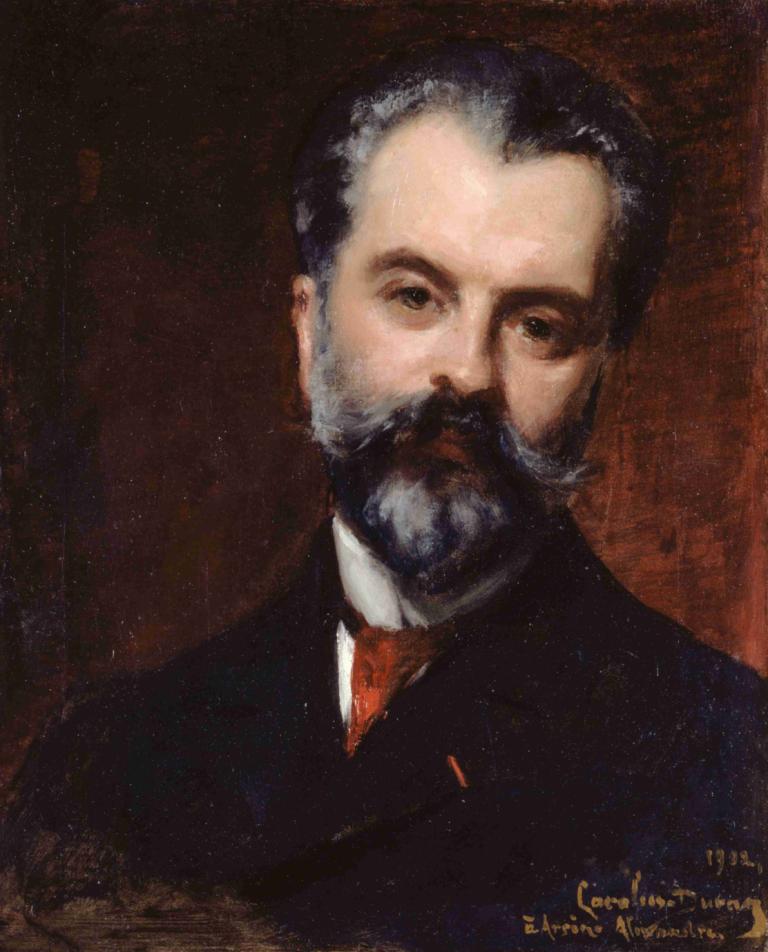 Portrait d'Arsène Alexandre (1859-1935), historien de l'art et critique,Carolus-Duran,Oil Painting