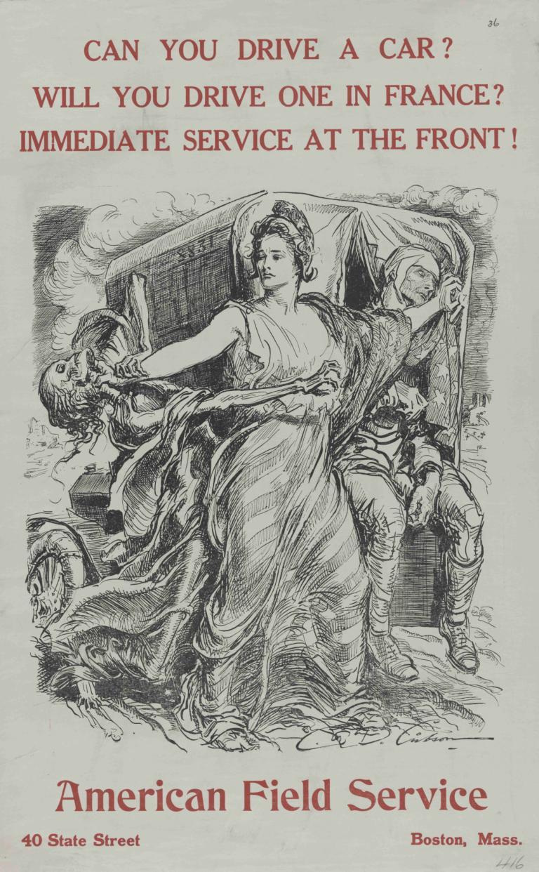 Can you drive a car,Araba kullanabilir misin?,Charles Dana Gibson,Bakır Levha Gravür,Bakır Levha Gravür