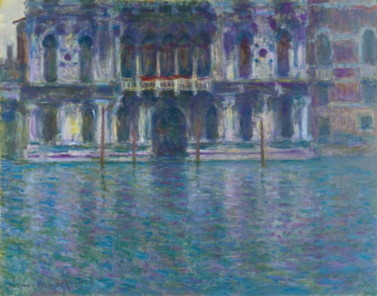 Le Palais Contarini,Claude Monet,Oil Painting,Oil Painting, no humans, scenery, traditional media