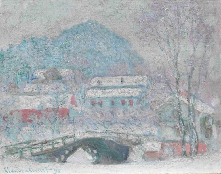 Sandvika, Norway,Sandvika, Norvegia,Claude Monet,Pittura ad olio,Pittura ad olio, albero, media tradizionali