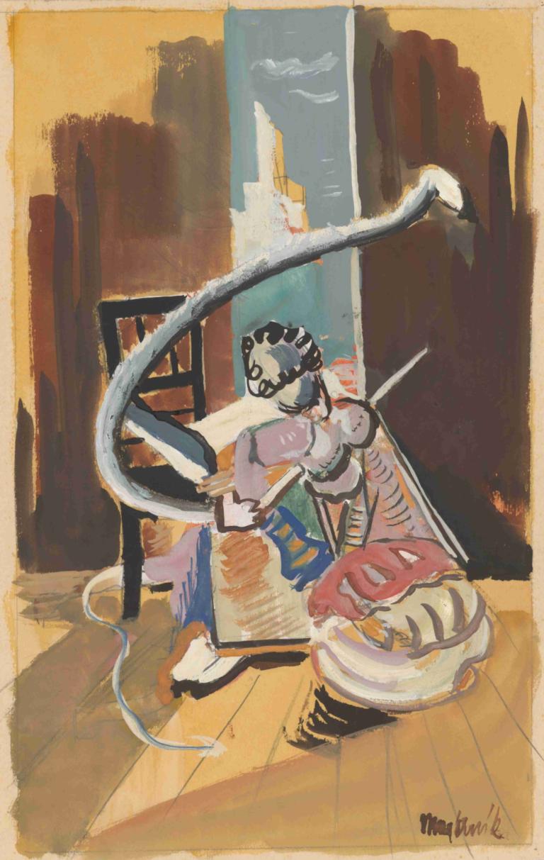 Study for Painting in a Circus Setting,Étude pour une peinture dans un décor de cirque,Cyprián Majerník