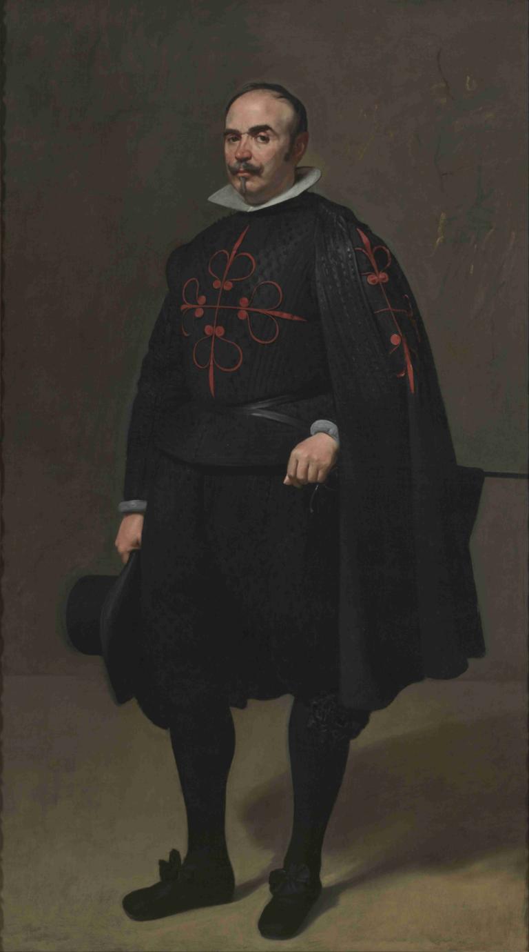 Portrait of Don Pedro de Barberana,Portræt af Don Pedro de Barberana,Diego Velázquez,Diego Velazquez