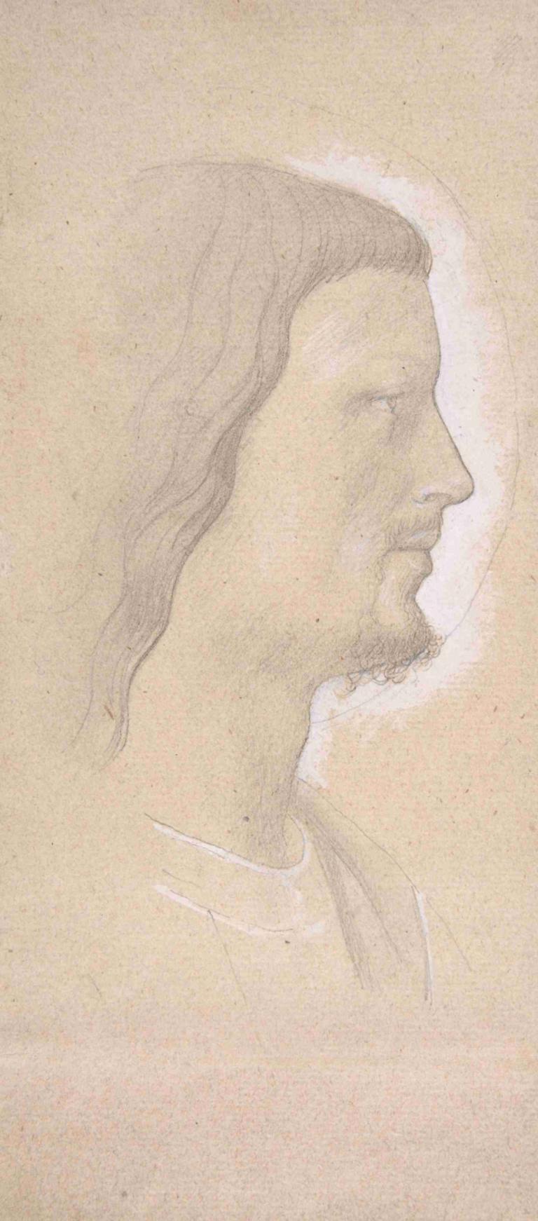 Head of a Saint [profile to the right], after Fra Angelico,Testa di santo [profilo a destra]