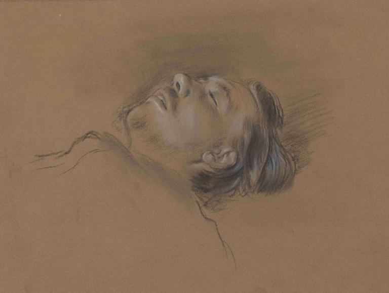 Head of the Fallen Jockey (study for 'Scene from the Steeplechase - The Fallen Jockey')