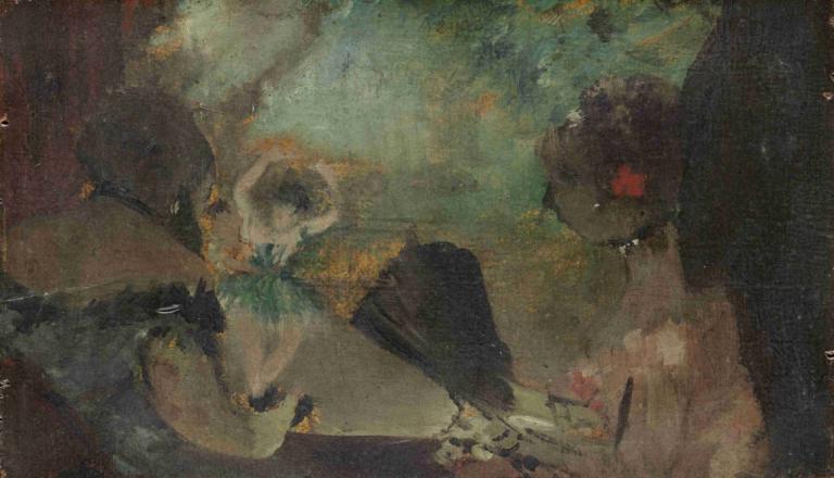 The Loge,Die Loge,Edgar Degas,Ölgemälde,Ölgemälde, Pokémon (Kreatur), keine Menschen