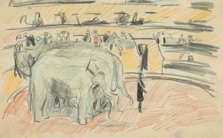 Untitled 18,Χωρίς τίτλο 18,Edvard Munch,Τέμπερες,Τέμπερες, παραδοσιακά μέσα, πολλά κορίτσια