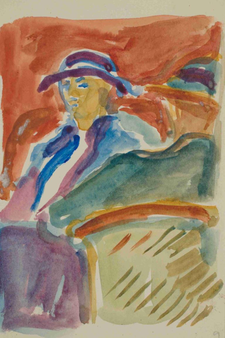 Untitled 4,Bez názvu 4,Edvard Munch,Edvarda Muncha,Tempera,Tempera, malba (střední), tradiční média, 1 kluk