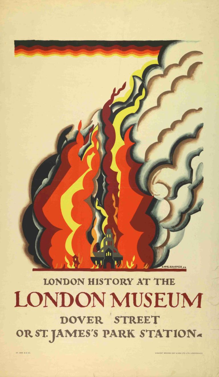 London History at the London Museum, for London Underground,Istoria Londrei la Muzeul Londrei