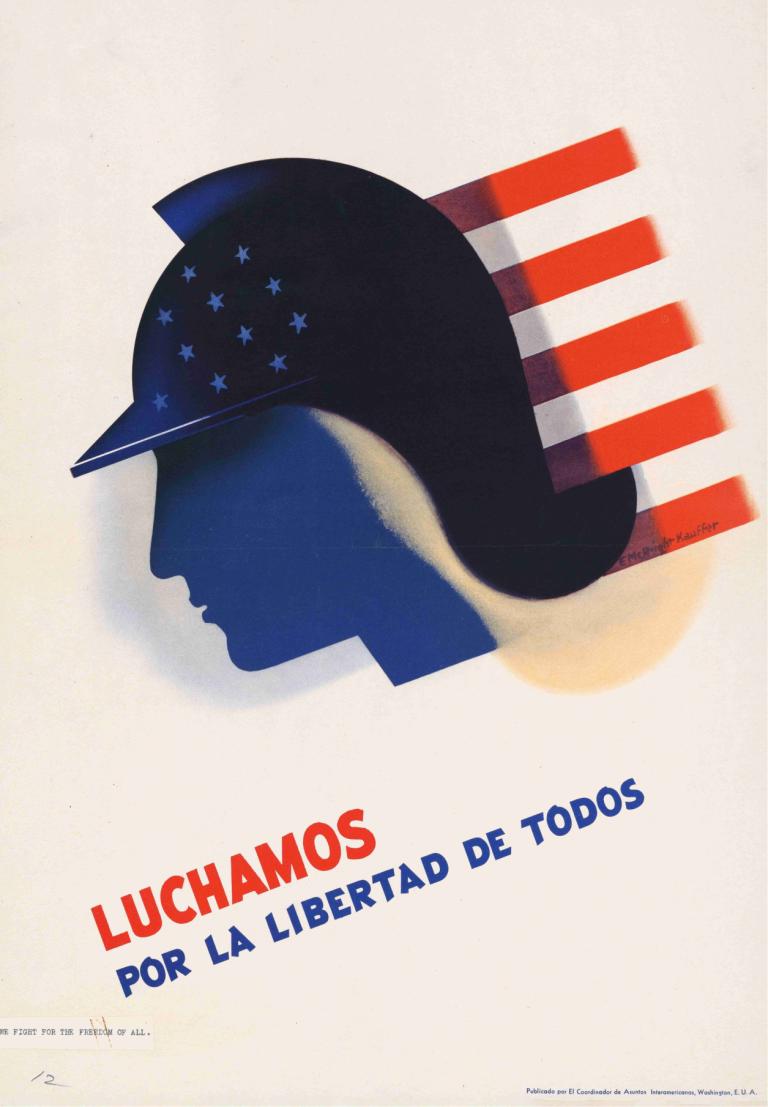 Luchamos por la libertad de todos,Edward McKnight Kauffer,Illustration,Illustration, united states