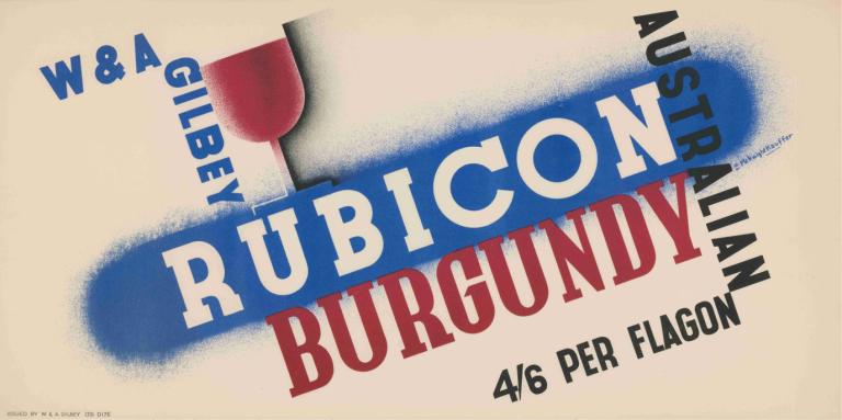 W and A . Gilbey Australian Rubicon Burgundy,W og A. Gilbey australske Rubicon Burgund