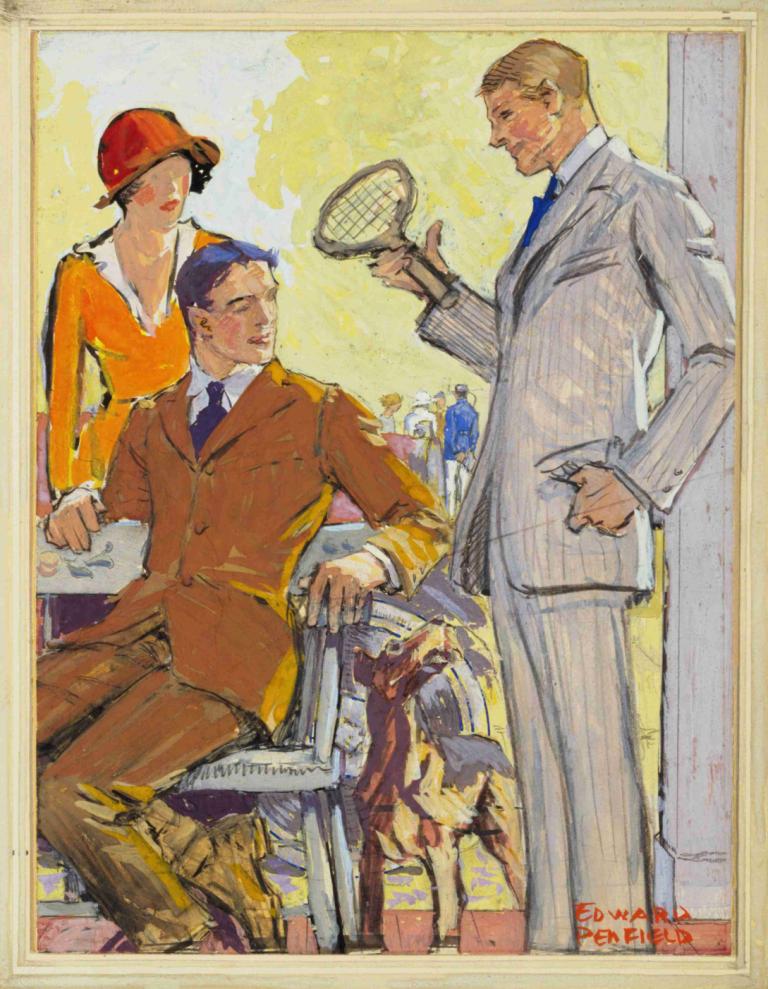 Advertisement for Hart, Schaffner & Marx clothes,Edward Penfield,Illustration,Illustration, multiple boys