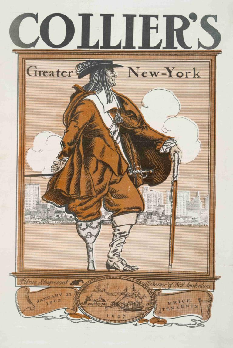 Collier's Greater New York, Petrus Stuyvesant, Governor of New Amsterdam, 1647