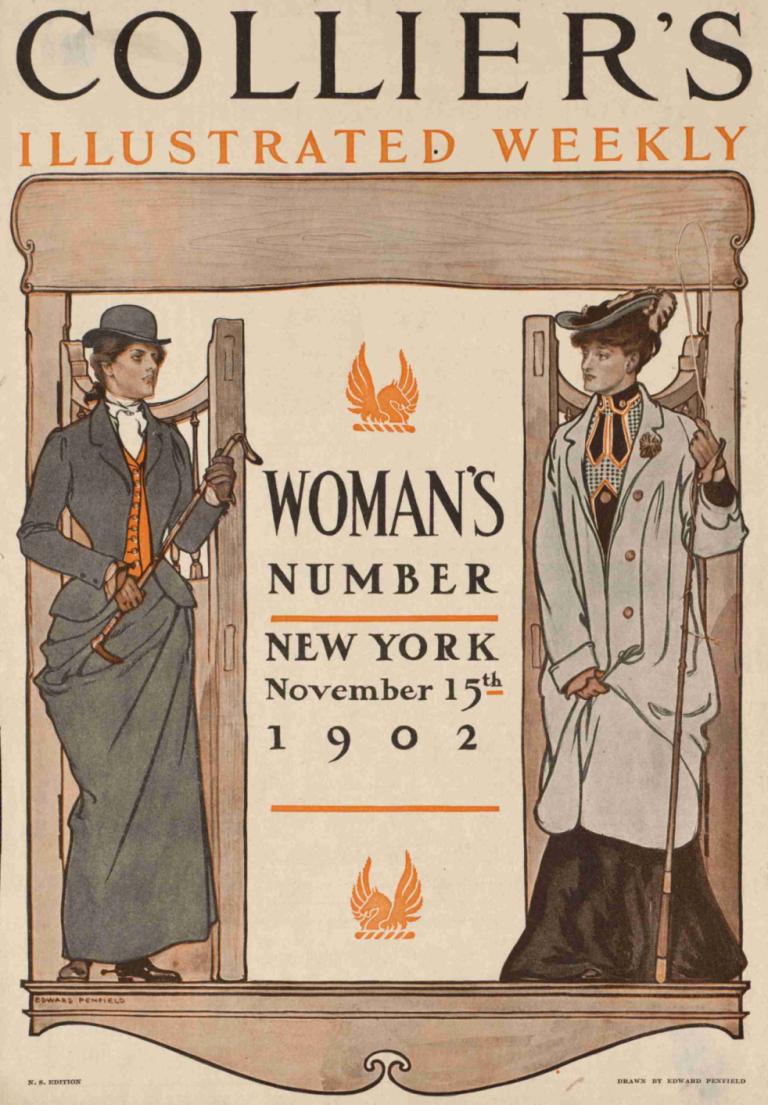 Collier's illustrated weekly. Woman's number, New York, November 15th, 1902.