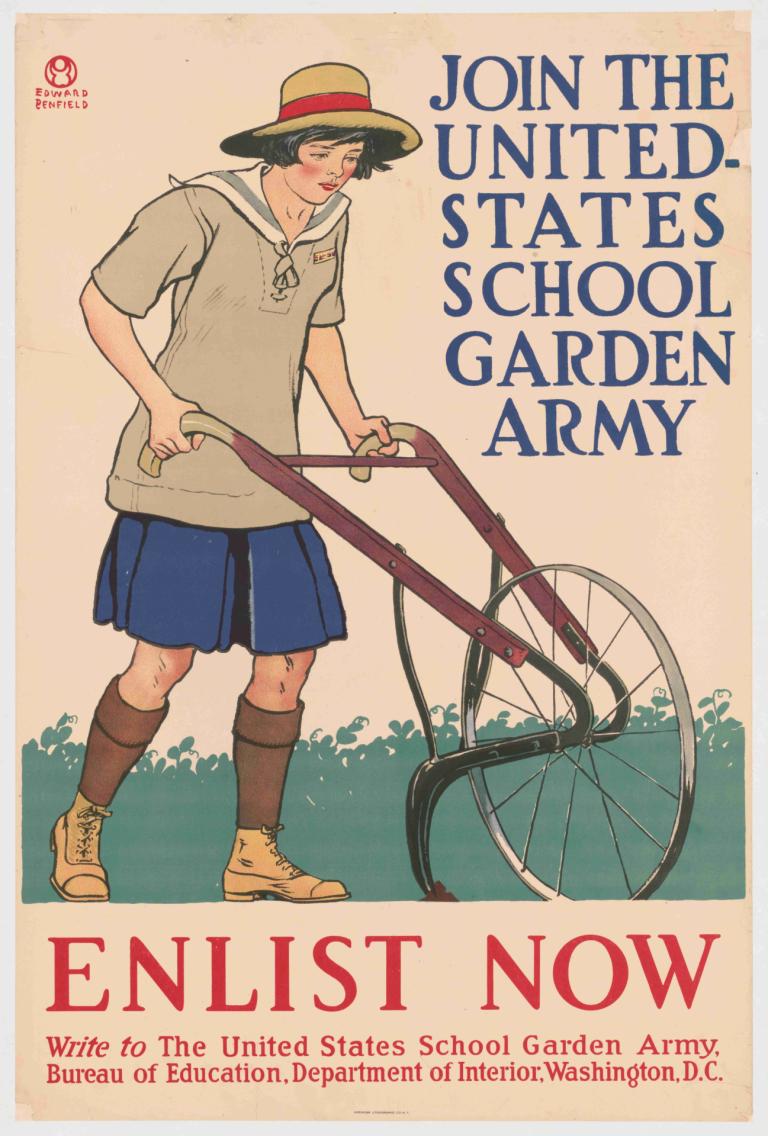 Join the United States school garden army - Enlist now