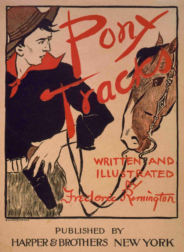 Pony tracks, written & illustrated by Frederic Remington,Ponysporen