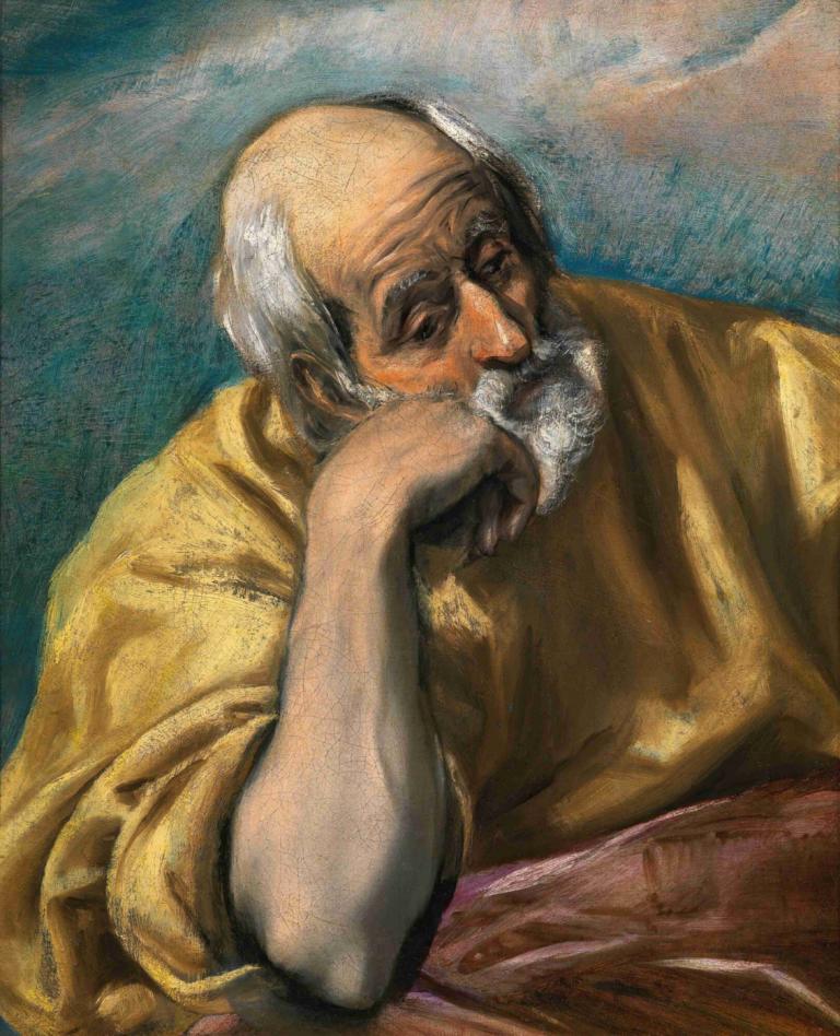 Saint Joseph,Heiliger Josef,El Greco (Domenikos Theotokopoulos),Ölgemälde,Ölgemälde, alt, 1Junge