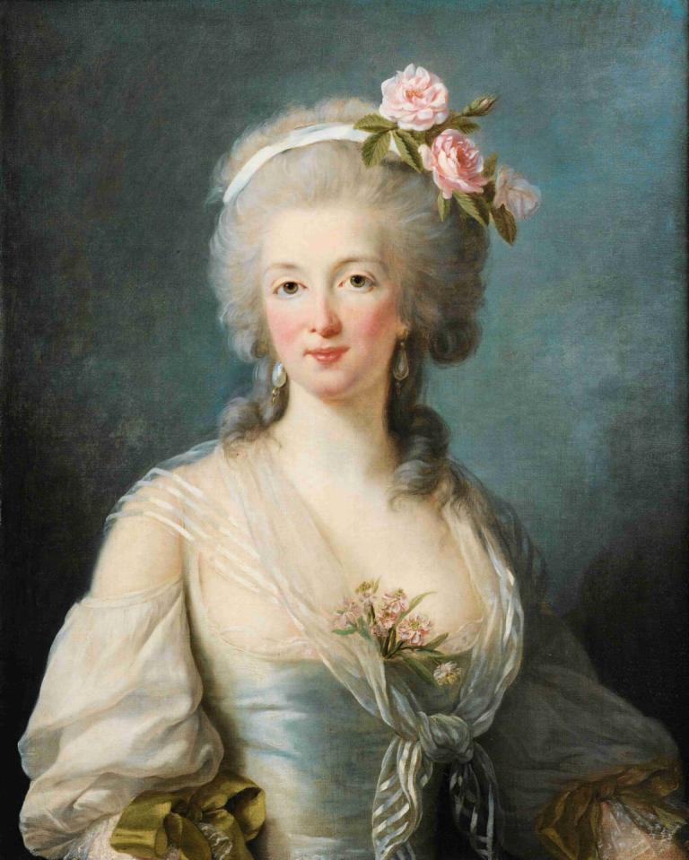 Portrait of a lady said portrait of Jeanne de Valois, Comtesse de la Motte