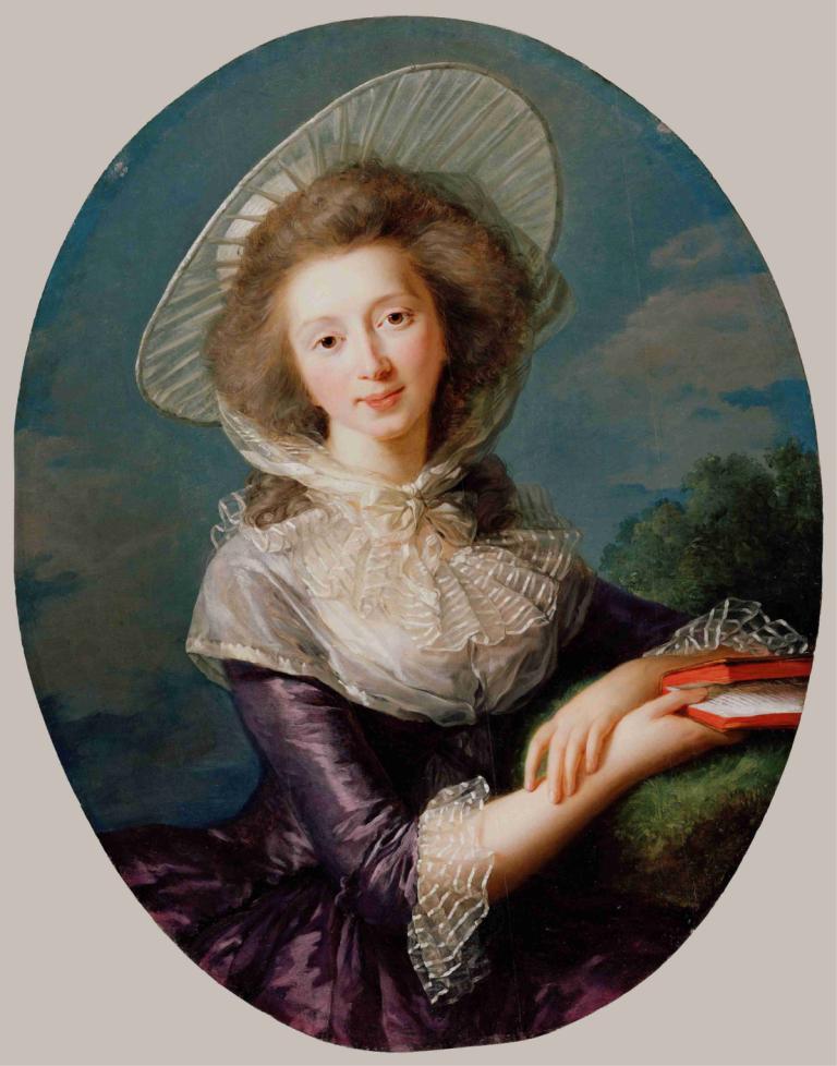 The Vicomtesse de Vaudreuil,Vicomtesse de Vaudreuil,Elisabeth Louise Vigée Le Brun,Oljemålning,Oljemålning