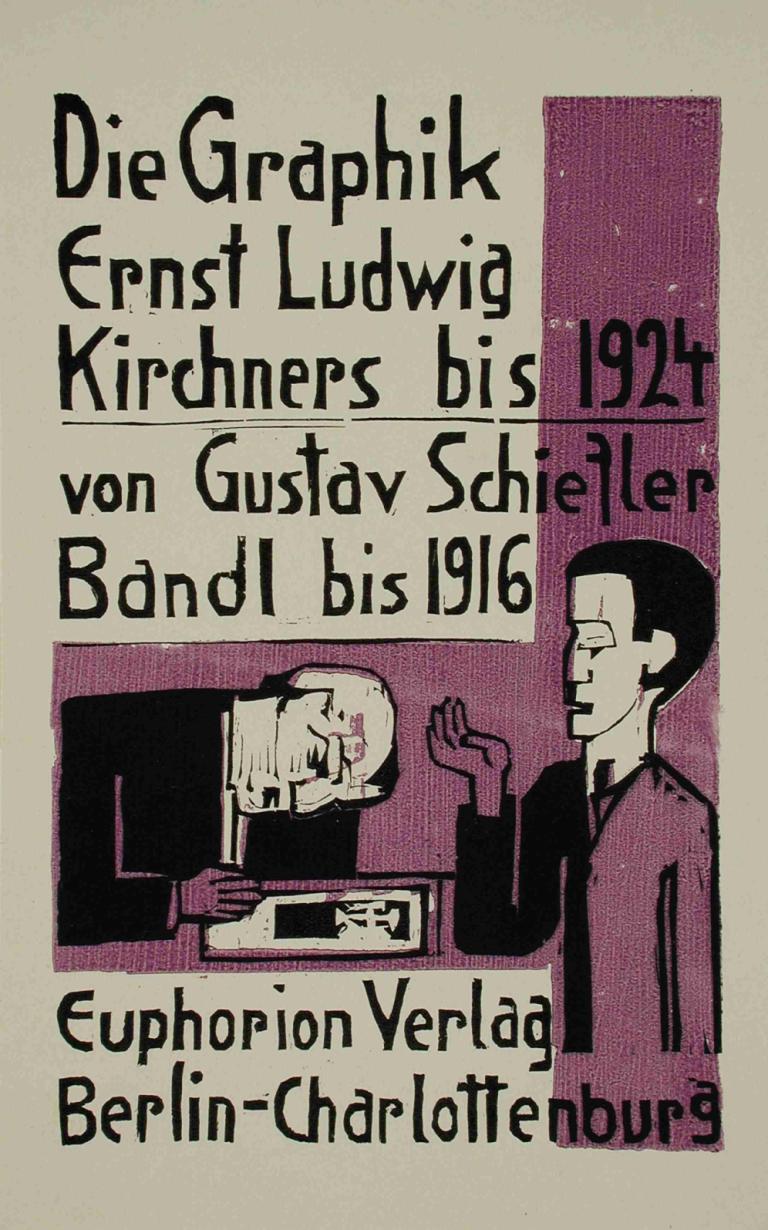 Die Graphik Ernst Ludwig Kirchner bis 1924,Arta grafică a lui Ernst Ludwig Kirchner până în 1924