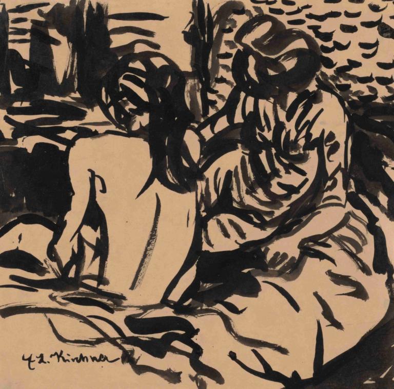 Two Nudes on a Bed (Isabella and a Younger Girl),To nøgenbilleder på en seng (Isabella og en yngre pige)