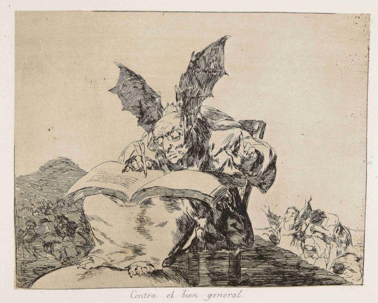 Los desastres de la guerra,战争灾难,Francisco de Goya,弗朗西斯科-德-戈雅,铜版画,铜版画, 单色, 多个男孩, 书, 保持, 户外, 传统媒体, 武器, 边界, 打开书