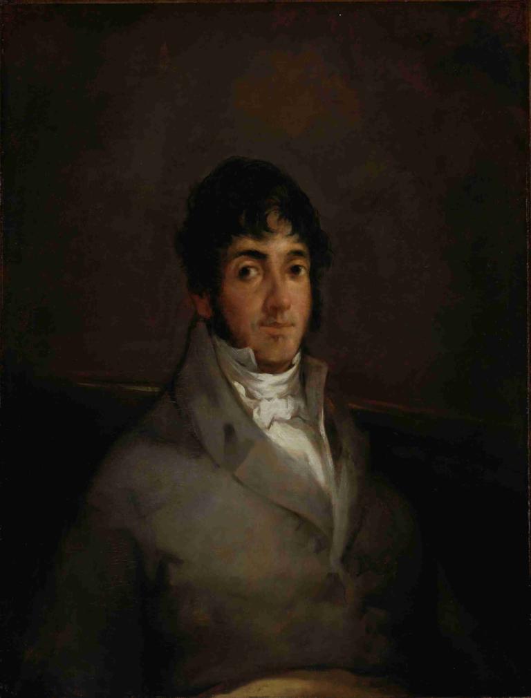 Portrait of Isidoro Maiquez,Potret Isidoro Maiquez,Francisco de Goya,Lukisan cat minyak,Lukisan cat minyak