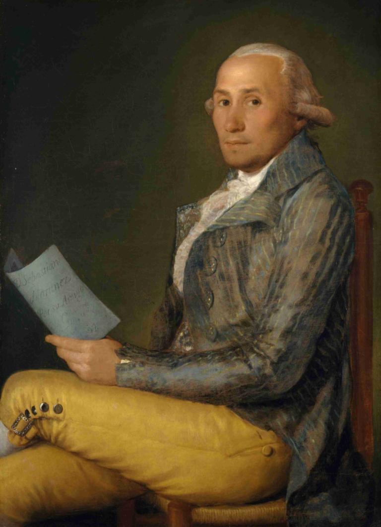 Sebastián Martínez y Pérez (1747–1800),Sebastian Martinez Perez (1747 - 1800),Francisco de Goya