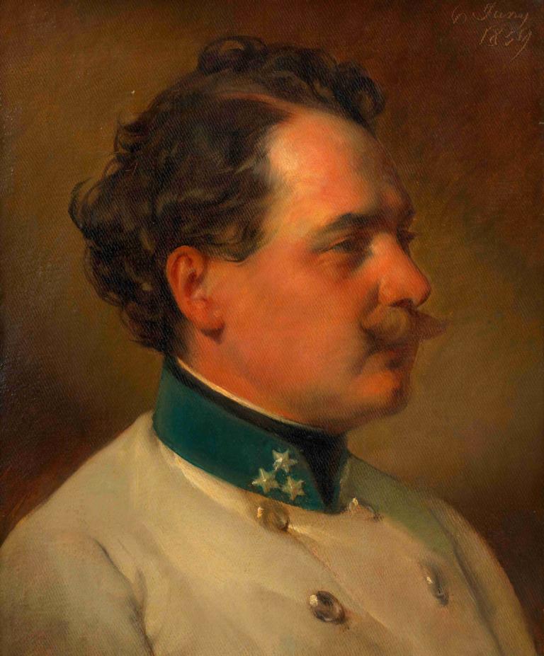 Andreas Amerling als Hauptmann des Infanterie-Reg. Nr. 3 (Bruder des Künstlers),Friedrich von Amerling