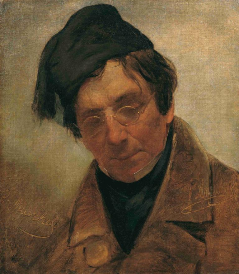 Der Bildhauer Pompeo Marchesi,Скульптор Помпео Маркези,Friedrich von Amerling,Фридрих фон Амерлинг