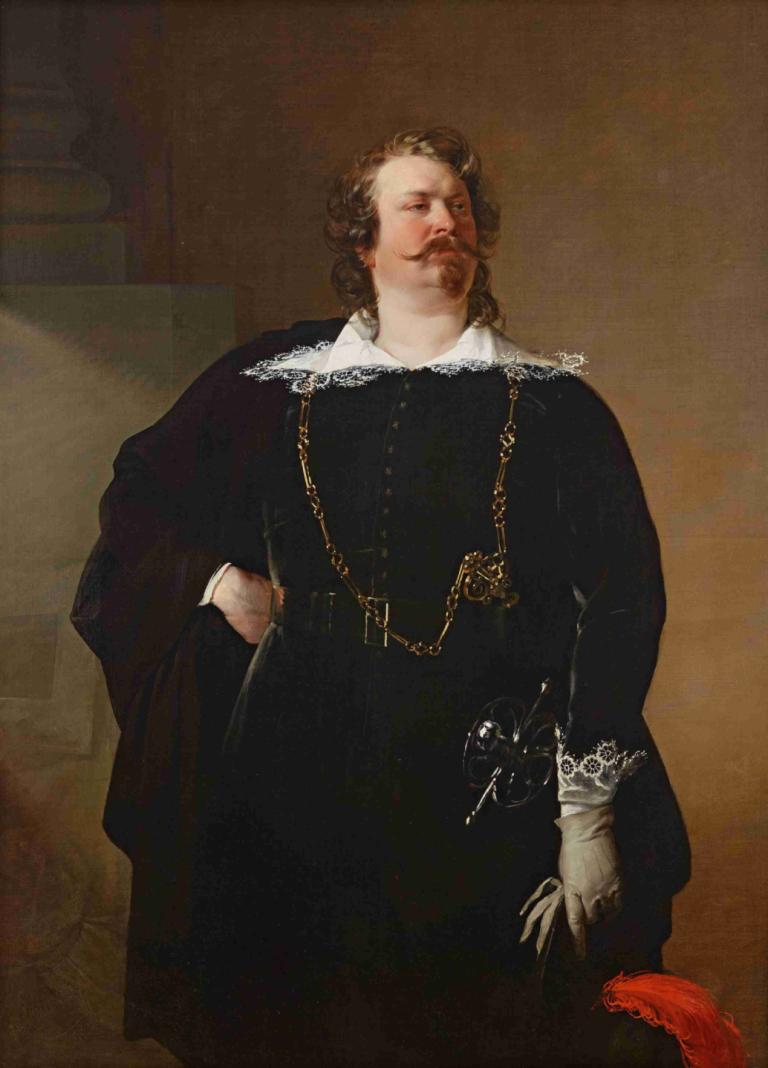 Flamänder Bürgermeister (Baron Pfuel),Vlad Bürgermeter (Barron Pufol),Friedrich von Amerling,- Phải.