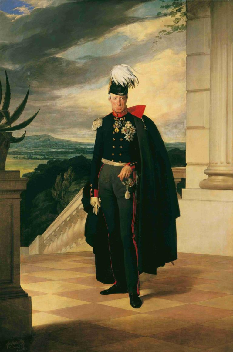 Kaiser Franz I. von Österreich in preußischer Generalsuniform,身着普鲁士将军制服的奥地利皇帝弗朗茨一世,Friedrich von Amerling