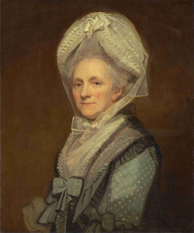 Mrs. Thomas Phipps,Fru Thomas Phipps,George Romney,Oljemålning,Oljemålning, solo, hatt, manligt fokus