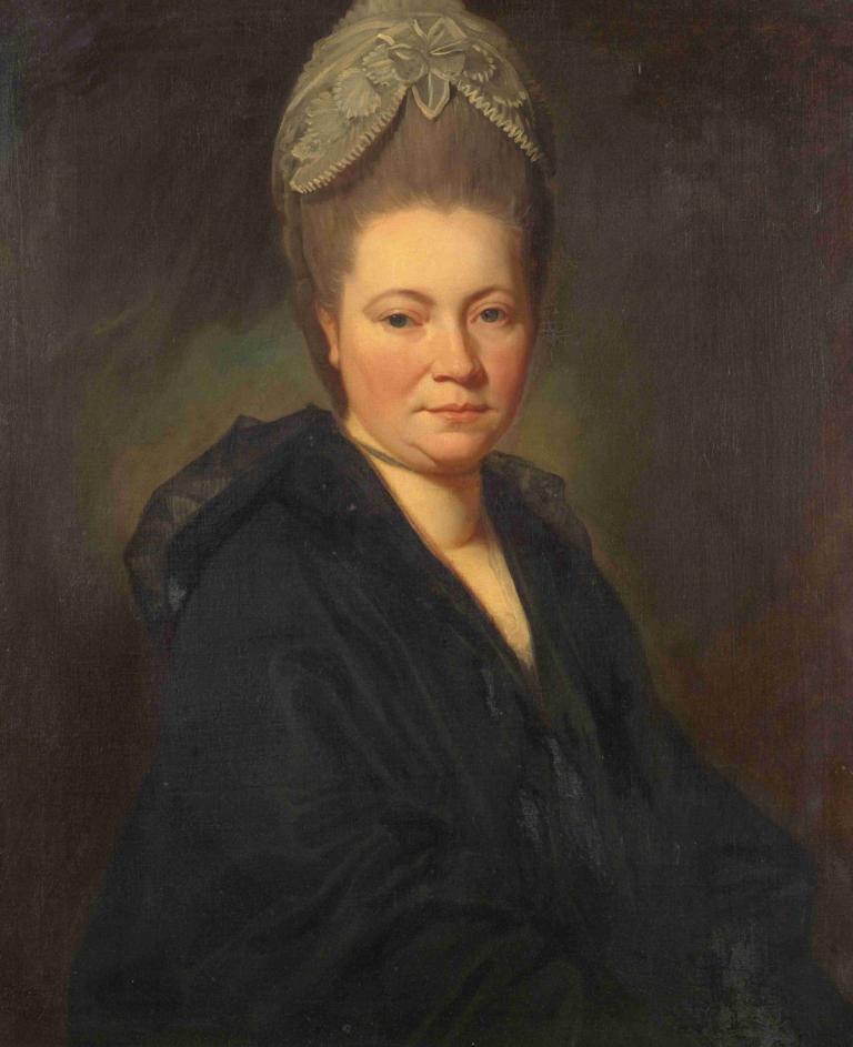 Portrait Of Mrs. Marie-Jean Gomm,Rouva Marie-Jean Gommin muotokuva,George Romney,Öljymaalaus,Öljymaalaus