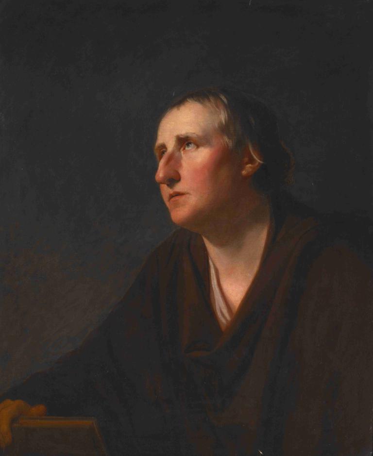 Portrait of Rev. Richard Stables,리처드 스태블즈 목사의 초상화,George Romney,조지 롬니,오일 페인팅,오일 페인팅, 독주, 남성 집중, 1남, 찾고, 현실적인