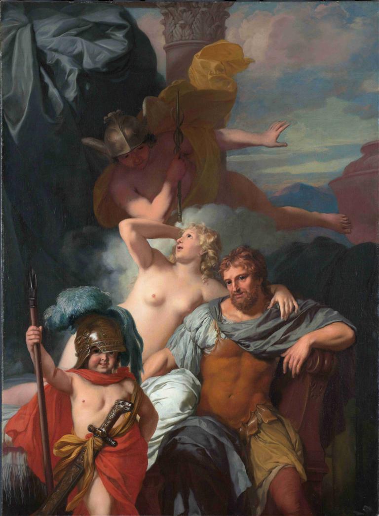 Mercury Ordering Calypso To Release Odysseus,Mercury nakazuje Calypso uwolnienie Odysseusa,Gerard de Lairesse