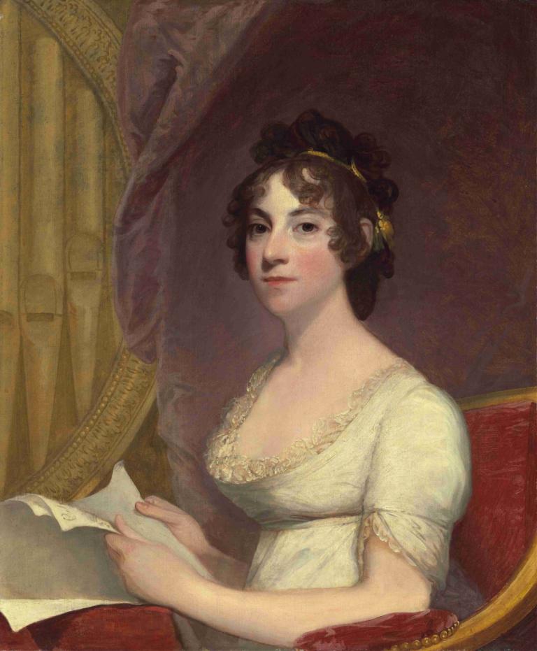 Anna Maria Brodeau Thornton (Mrs. William Thornton),Gilbert Stuart,Oil Painting,Oil Painting, 1girl