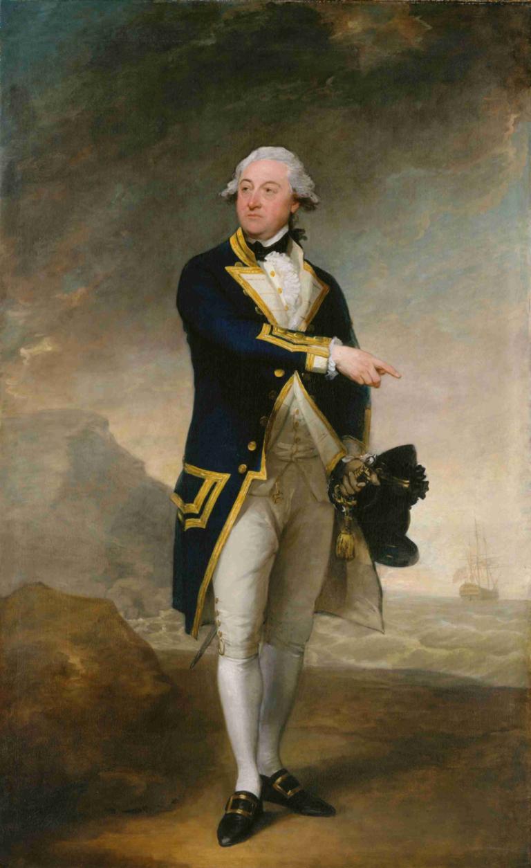 Captain John Gell,Gilbert Stuart,Oil Painting,Oil Painting, fine art parody, solo, 1boy, parody, male focus