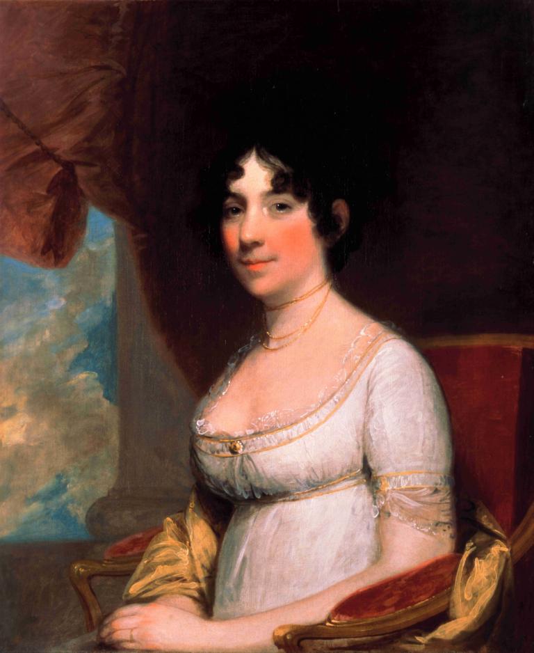 Dolley Payne Madison [Mrs. James Madison],Dolley Payne Madison [Doamna James Madison],Gilbert Stuart