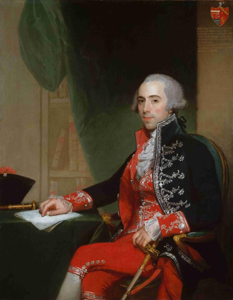 Josef de Jaudenes y Nebot,Gilbert Stuart,Ελαιογραφία,Ελαιογραφία, 1 κορίτσι, μονοφωνία, παρωδία καλών τεχνών