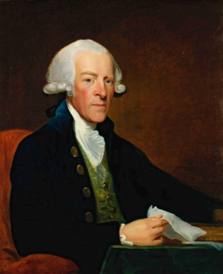 Portrait Of The Right Honorable William Brownlow,Portret al onorabilului William Brownlow,Gilbert Stuart