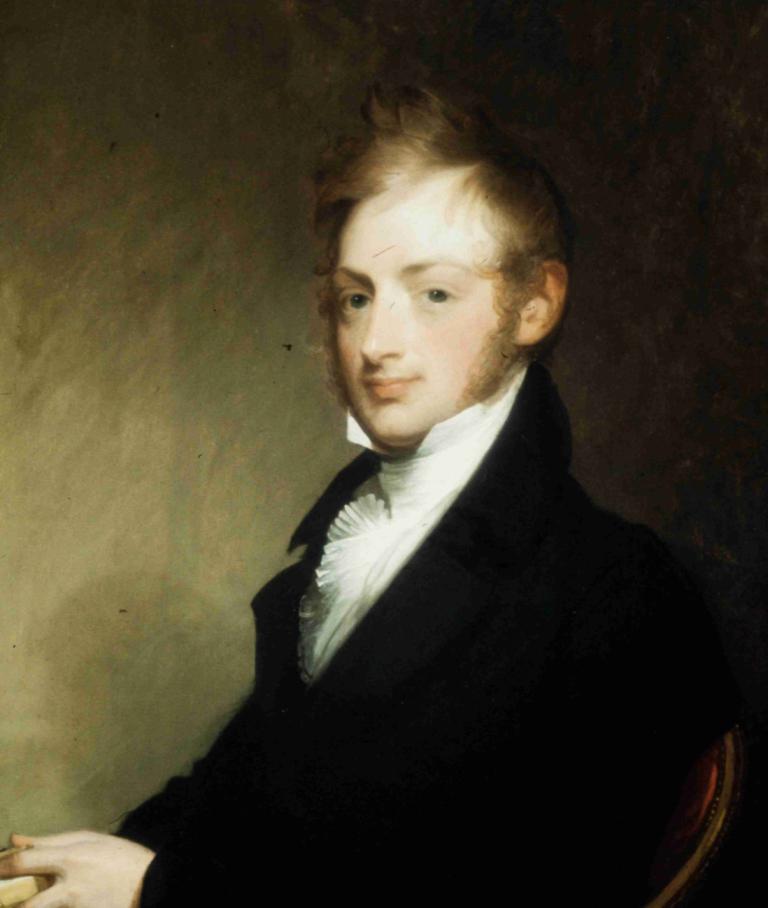 Portrait of Alexander Townsend,アレクサンダー・タウンゼントの肖像,Gilbert Stuart,ギルバート・スチュアート,油絵,油絵, ソロ, 男の子1名, 男性の焦点, 現実的な