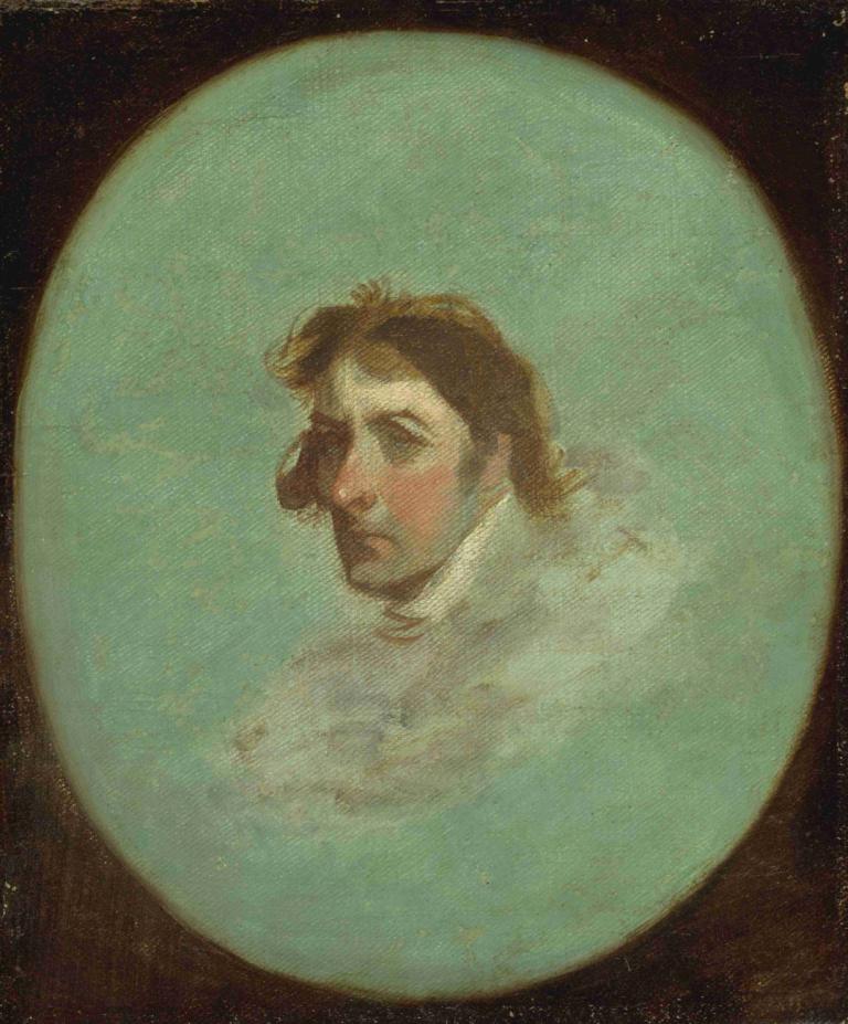 Portrait of the Artist,Portretul artistului,Gilbert Stuart,Pictura in ulei,Pictura in ulei, solo