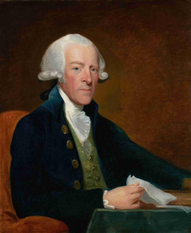 Portrait of the Right Honorable William Brownlow,Portret al onorabilului William Brownlow,Gilbert Stuart