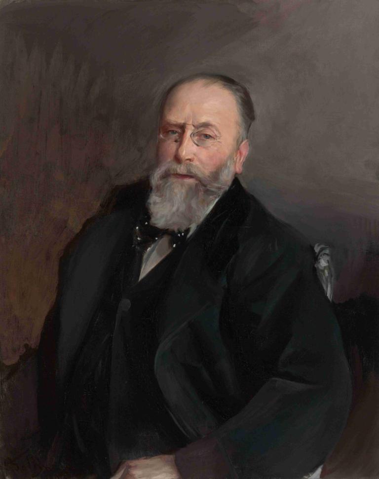 Portrait Of Baron De Rothschild,Портрет барона де Ротшильда,Giovanni Boldini,Джованни Болдини,Картина Маслом