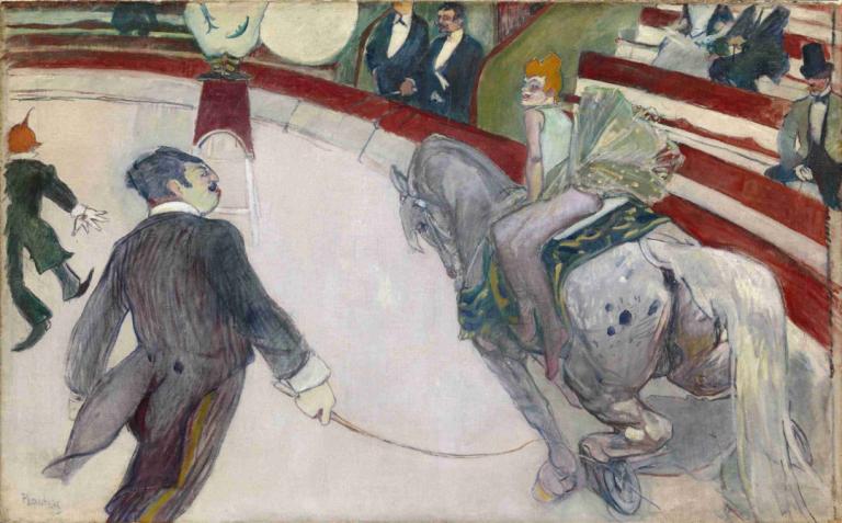 Equestrienne (At the Cirque Fernando),Equestrienne (La Cirque Fernando),Henri de Toulouse-Lautrec