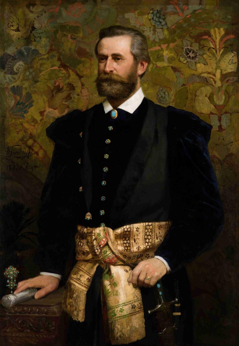 Portrait of Ludwik Wodzicki (1834–1894), Marhal of the Galician Seym,Portrait de Ludwik Wodzicki (1834-1894)