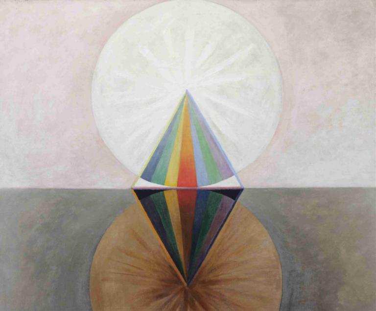 Group IX,SUW No. 12, The Swan No. 12,Hilma af Klint,Illustration,Illustration, still life, no humans, solo