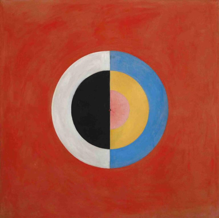 Group IX,SUW, No. 17. The Swan, No. 17,Groep IX,SUW, nr. 17. De Zwaan, nr. 17,Hilma af Klint,Illustratie