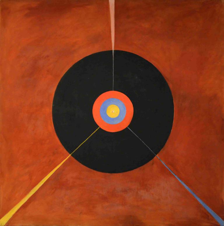 The Swan, No. 18,Labuť, č. 18,Hilma af Klint,Hilma z Klintu,Ilustrace,Ilustrace, žádní lidé, sólo