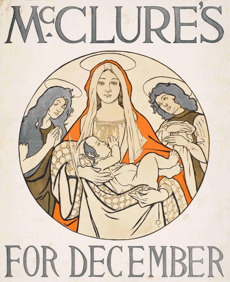 McClure's for December,McClure's voor december,J.C. Leyendecker,Illustratie,Illustratie